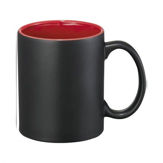 Red Piza Ceramic Mugs